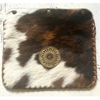 BellaMagio |Tas + Frontpaneel Tri color koeienhuid